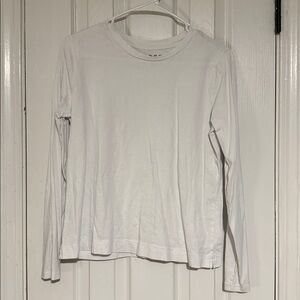 LOFT White Long Sleeve Tee